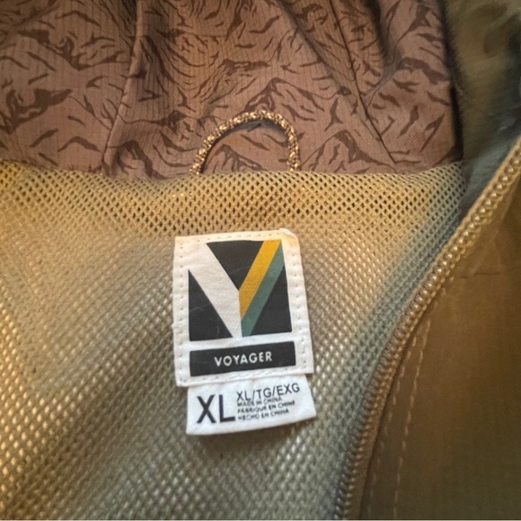 Voyager Windwear Jacket-Forest Night-Hoodie-Size XL-Two Toned-Zip Front - Picture 10 of 10